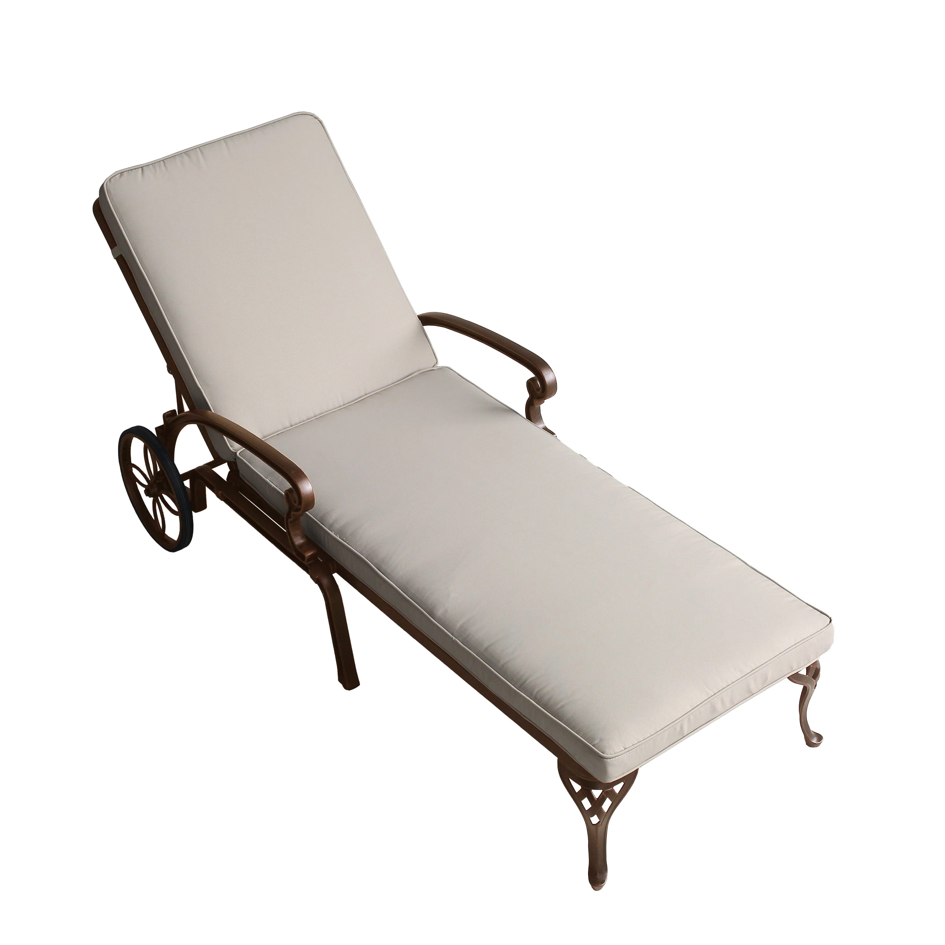 Outdoor Aluminum Chaise Lounge | Wayfair North America