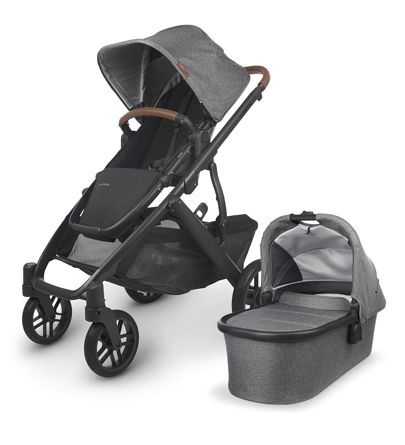UPPAbaby Vista V2 Stroller / Convertible Single-To-Double System / Bassinet, Toddler Seat, Bug Sh... | Amazon (US)
