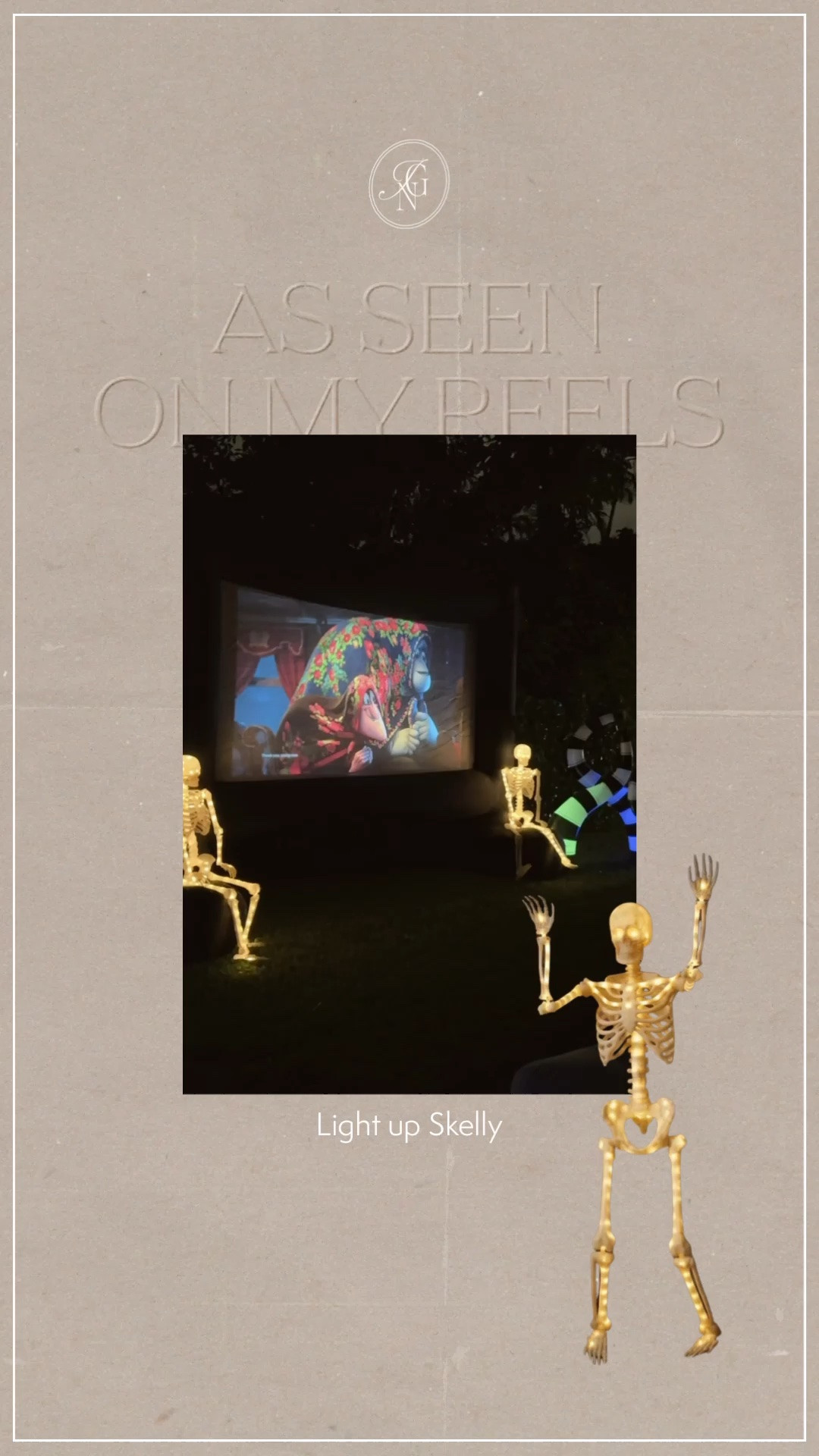 Don’t miss out on these cutie light up skellys! And they’re under $30 💀✨✨

#skeleton #skelly #walmart #halloween #halloweendecor #movienight #halloweenporch

#LTKSeasonal #LTKHome