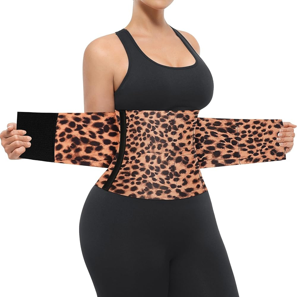 SHAPELLX Waist Trainer for Women Waist Cincher Corset Shapewear Body Shaper Tummy Control Stomach... | Amazon (US)