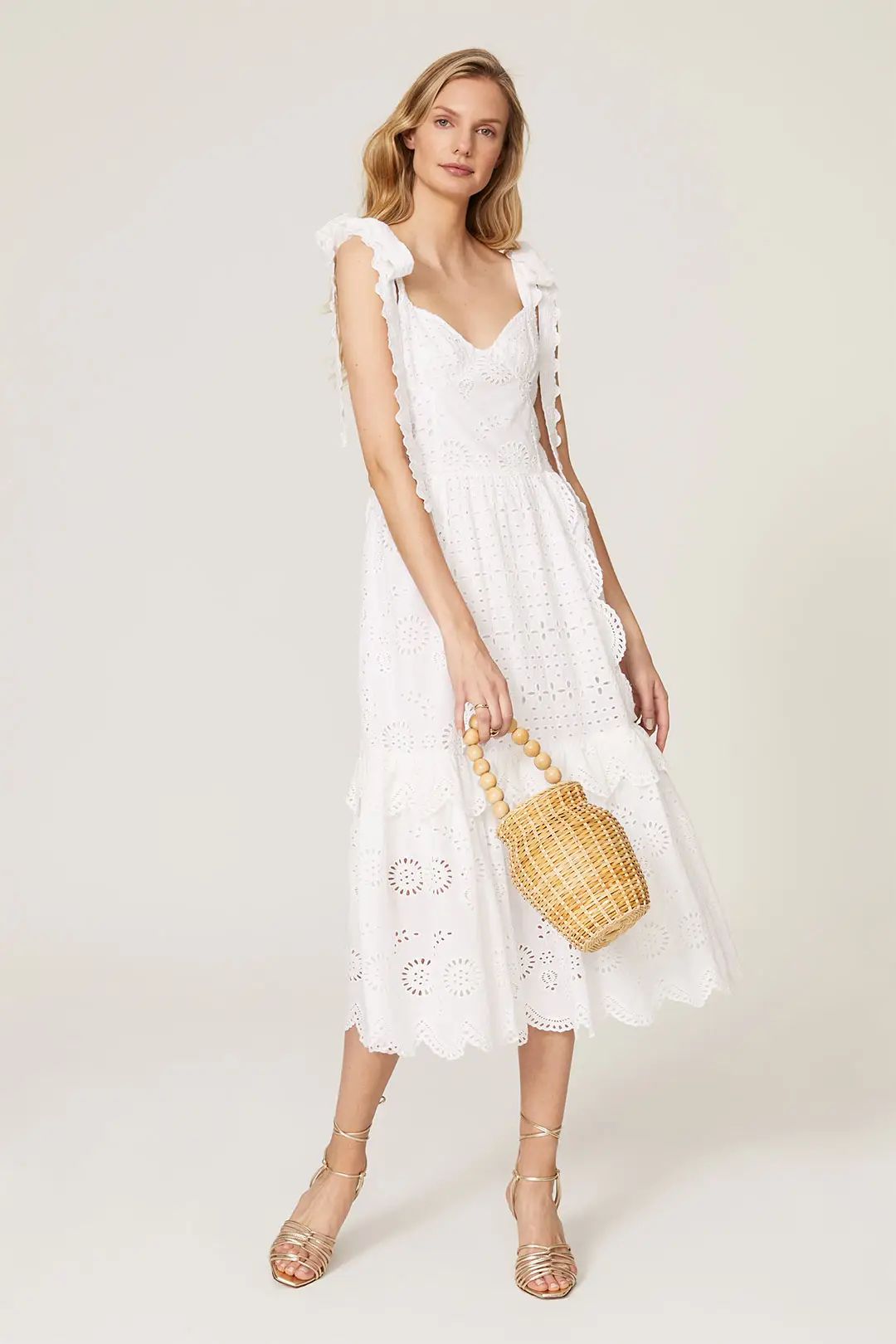 LoveShackFancy Antonella Dress | Rent the Runway