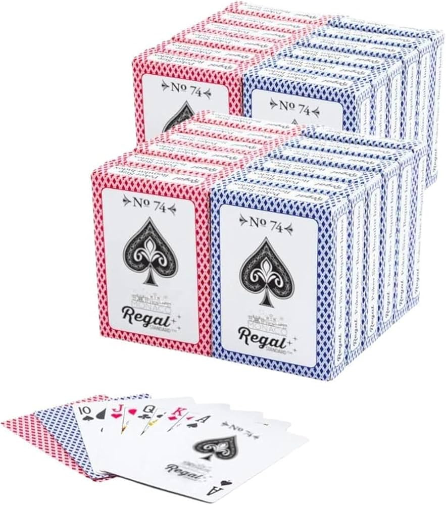 Amazon.com: Regal Games - Bulk Playing Cards Set for Adults & Professionals - 24 Standard Decks, ... | Amazon (US)