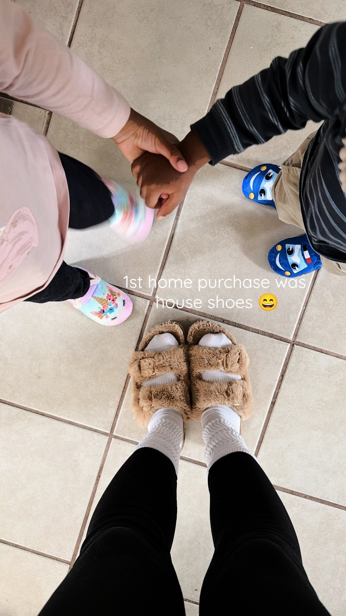 New homes calls for new cozy house slippers 🤗