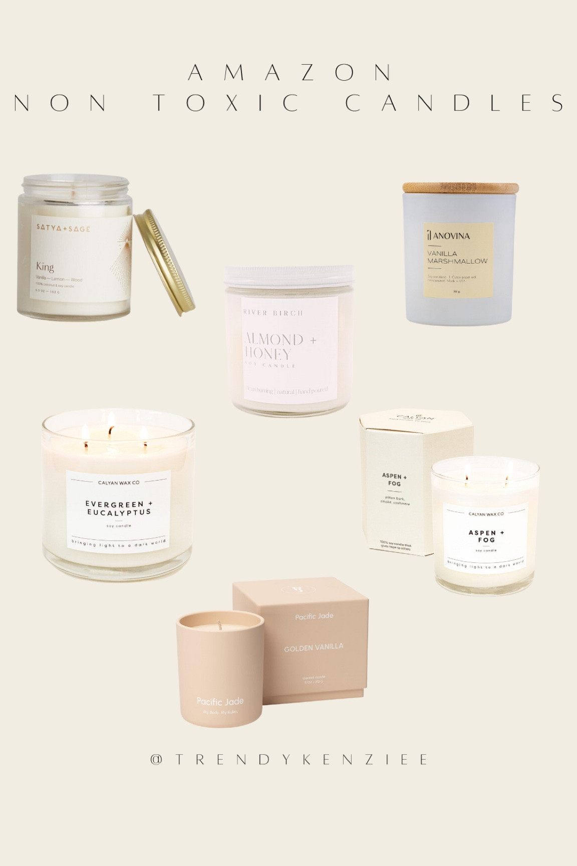 amazon non toxic candles 🤍 amazon neutral home decor 

#LTKHoliday #LTKxPrime #LTKhome