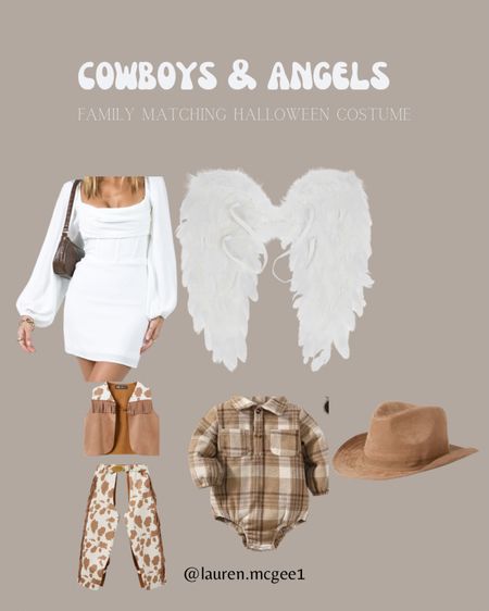 Cowboys & angels 🎶 family matching Halloween costume 

#LTKfamily #LTKSeasonal #LTKbaby