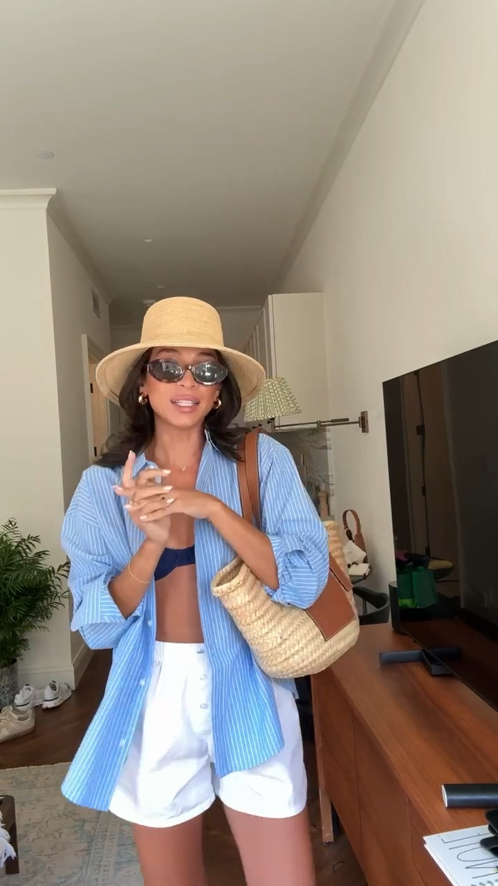 Vacation outfit on SALE!! 15% OFF almost everything at Abercrombie and I've linked similar boxer shorts that are on sale for under $30! Wearing size XS swim top, S swim bottoms, S shirt and XS shirts 


summer outfit, weekend outfit, casual outfit, vacation outfit, beach outfit, pool outfit, boat day outfit, button-up shirt, loungewear

#LTKSaleAlert #LTKSeasonal