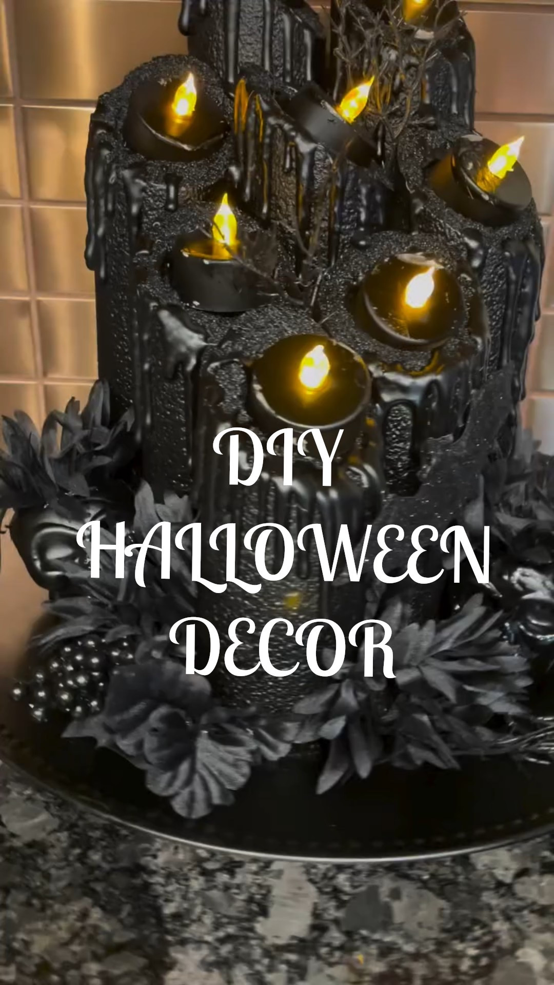 For my spooky season lovers— this is one of my favorite Halloween DIYs! In case you didn’t have time to buy your decor, start with this cheap and simple diy craft💀🖤

#LTKFindsUnder50 #LTKSeasonal #LTKHalloween