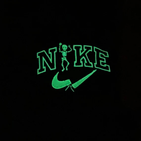 Swoosh Nike Skeleton SZN Embroidered Sweatshirt  Personalized | Etsy | Etsy (US)