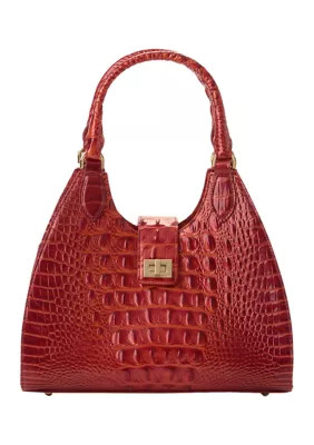 Brahmin Adrian Satchel, Red | Belk