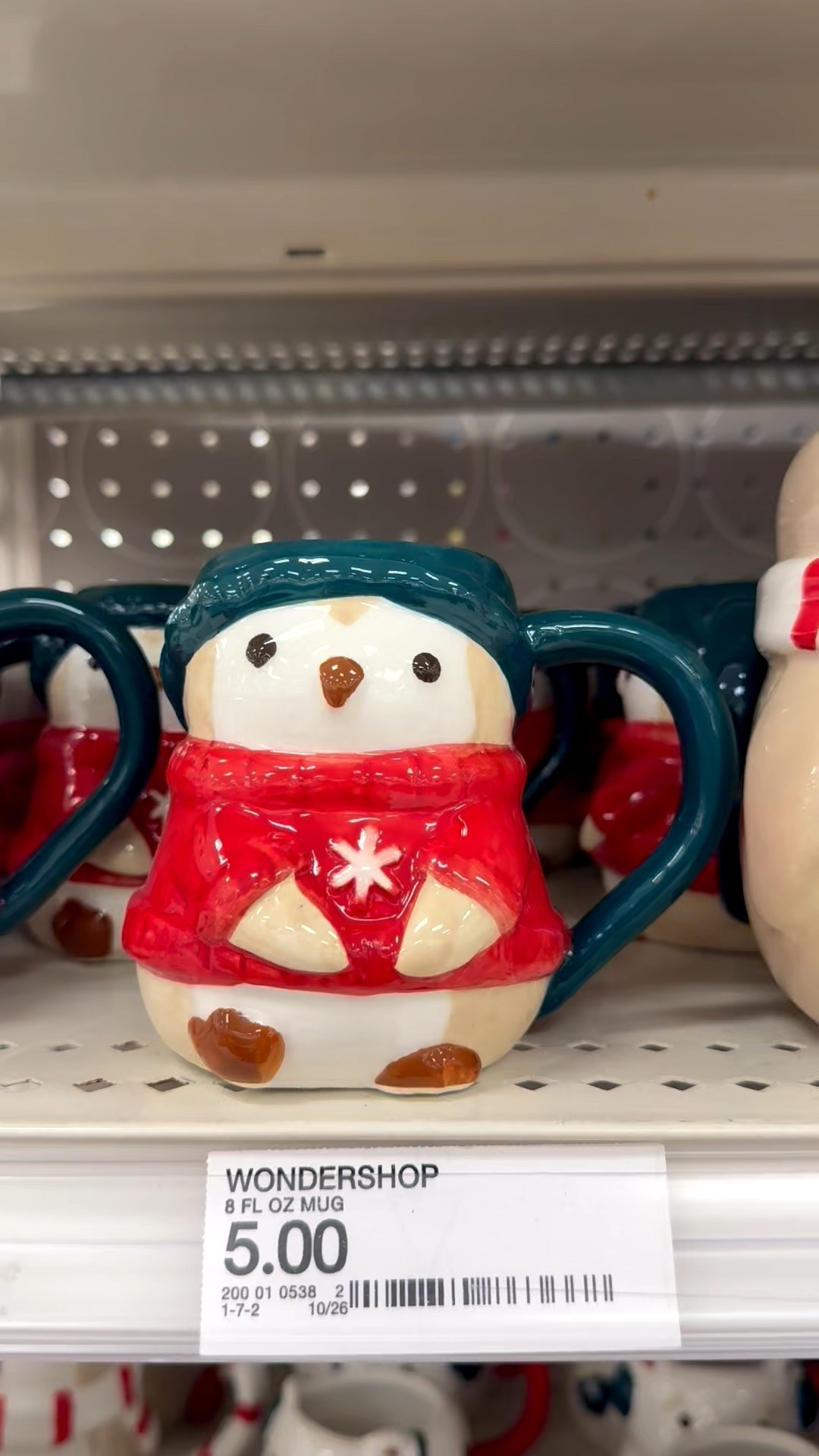 Ok, how cute?! Normal sized penguin mug and a baby version?!!!! 🐧 ✨💕

#LTKHoliday #LTKKids #LTKHome