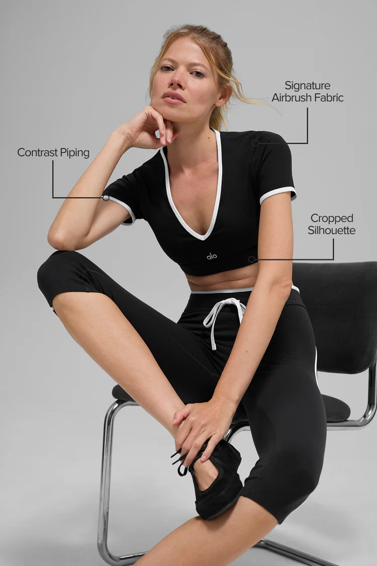 Airbrush Race Pace Short Sleeve | Alo Yoga