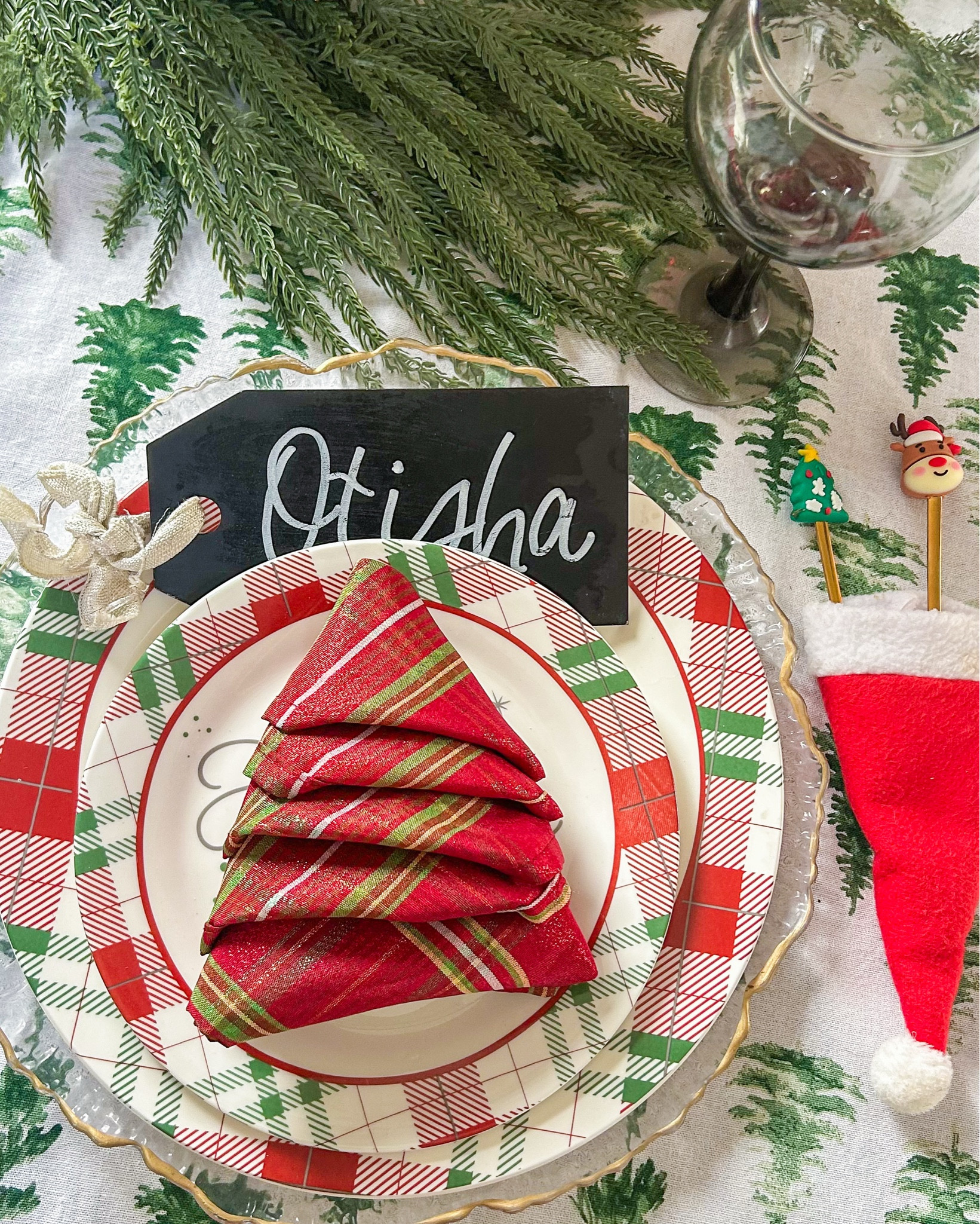 Christmas Table Setting

#LTKHoliday #LTKSeasonal #LTKHome