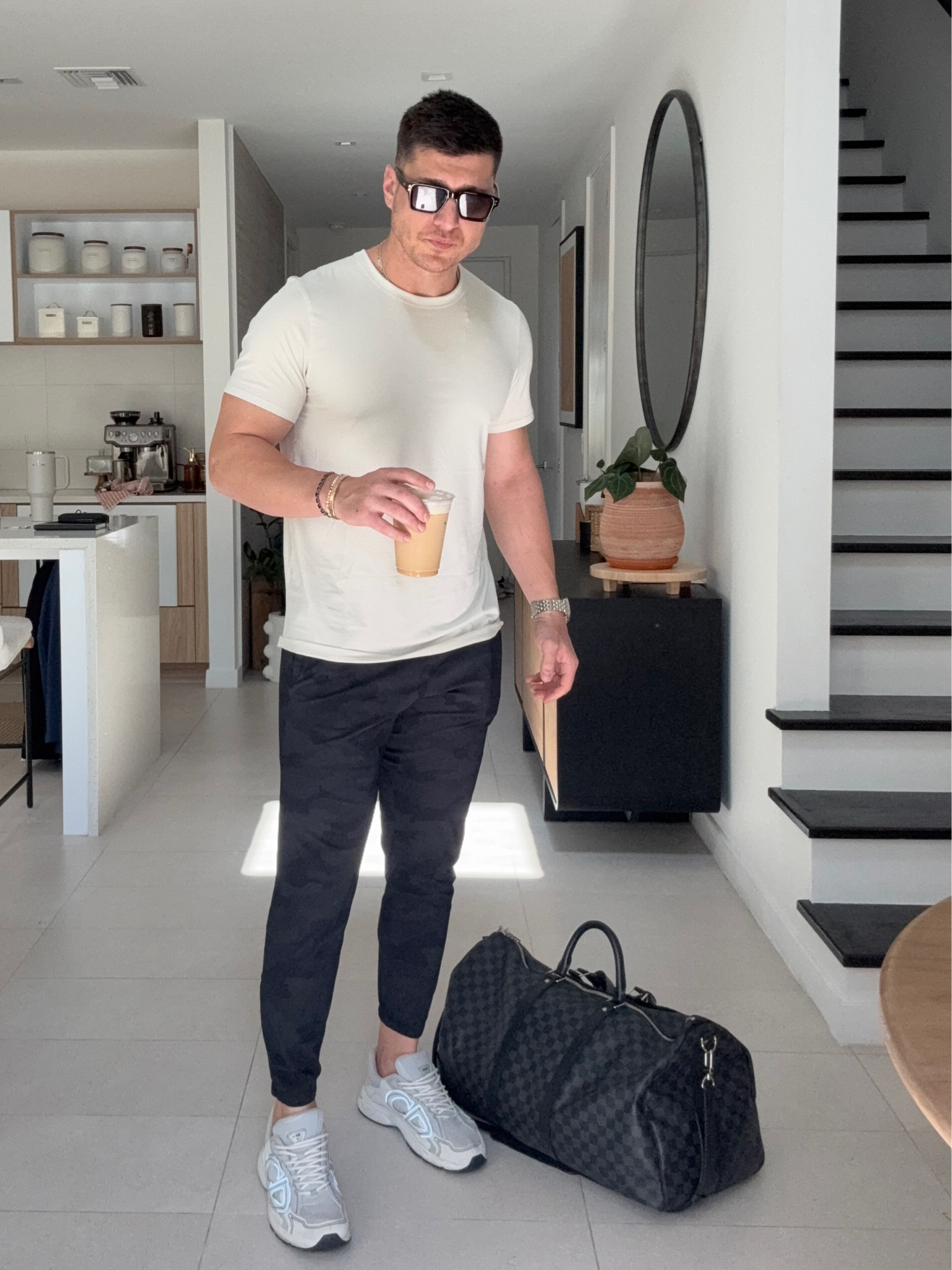 Travel fit check 

#LTKTravel #LTKShoeCrush #LTKMens