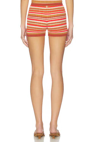 Jack Shorts in Bayadere Rib Stripes | Revolve Clothing (Global)