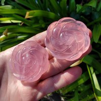 Rose Quartz - Unconditional Love, Compassion, Self Love Pink Crystal Carving Stone Healing Crystals Gemstones | Etsy (US)