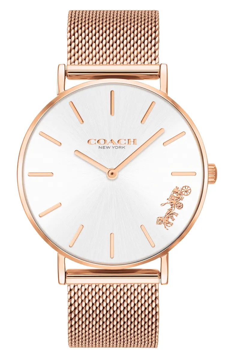 Perry Mesh Strap Watch, 36mm | Nordstrom
