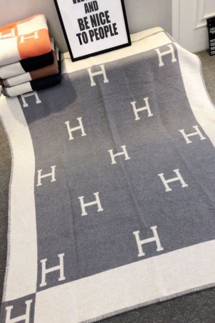 "H" Blanket- Pre Order Nov. 30th – The Styled Collection | The Styled Collection