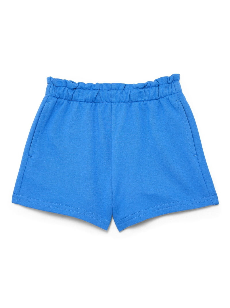 Wonder Nation Toddler Girls Pull On Knit Shorts, Sizes 18M-5T | Walmart (US)