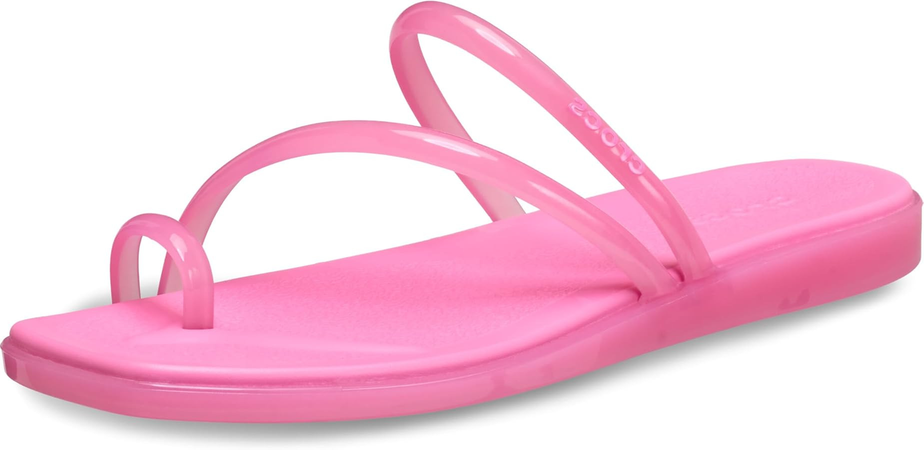 Crocs Women's Miami Toe Loop Sandal Flat | Amazon (US)