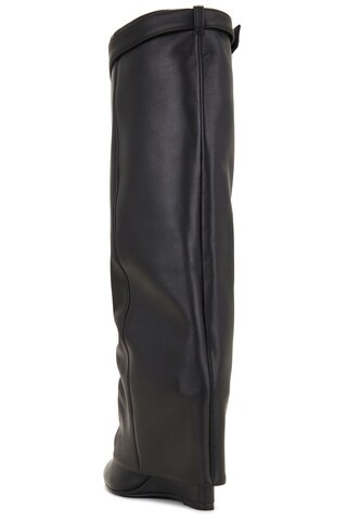 Steve Madden Corenne Boot in Black Leather from Revolve.com | Revolve Clothing (Global)