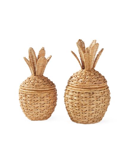 Pineapple Wicker baskets from Serena and Lilly

#LTKhome #LTKstyletip #LTKunder100