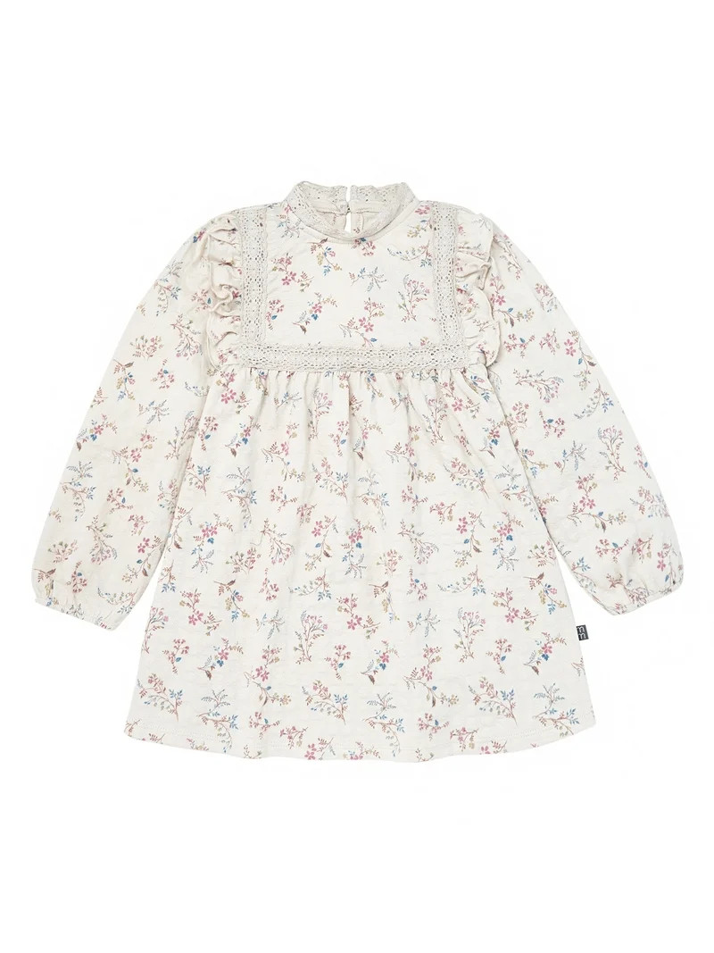 Modern Moments Vestido con Volantes y Detalle de Encaje de Crochet para Niña Pequeña by Gerber,... | Walmart (US)