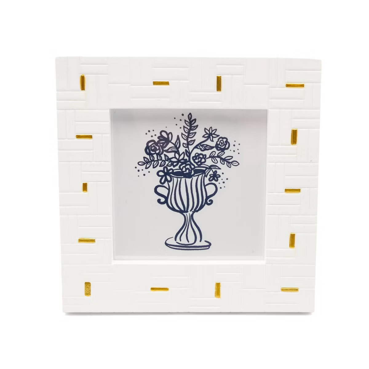 5"x5" Picture Frames White/Gold - Bullseye's Playground™ | Target