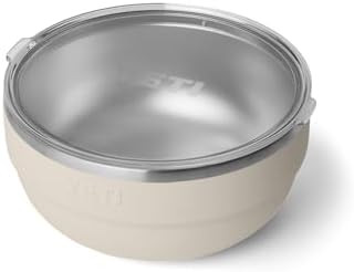YETI Rambler Bowl, Vacuum Insulated, Stackable and Nestable Stainless Steel Bowl with Lid, 4.5 Qu... | Amazon (US)