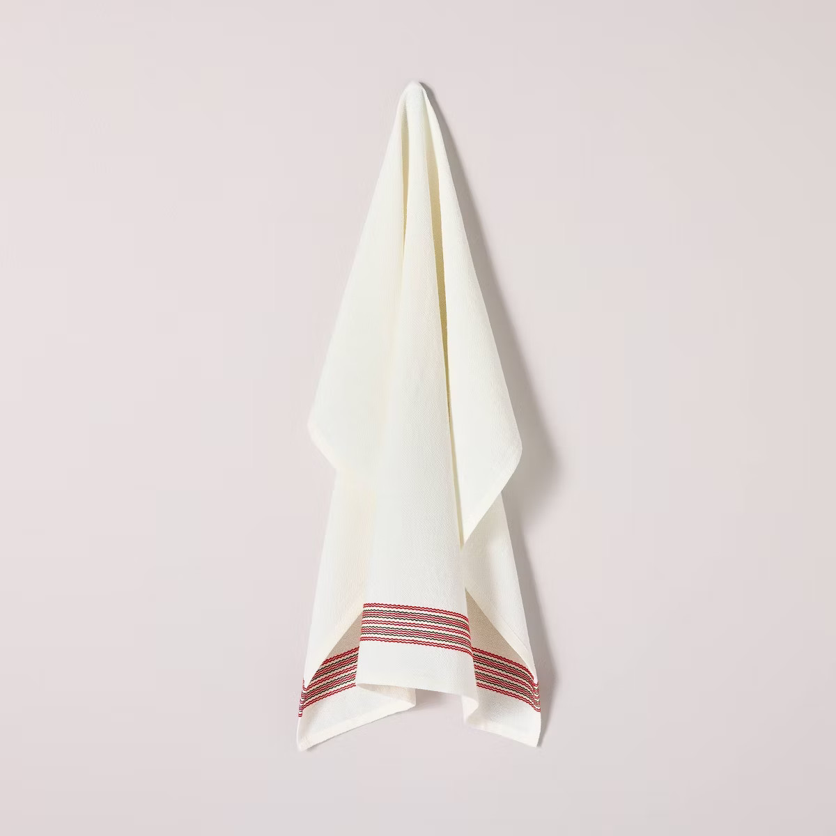 Christmas Stripe Flour Sack Kitchen Towel White/Green/Red - Hearth & Hand™ with Magnolia | Target