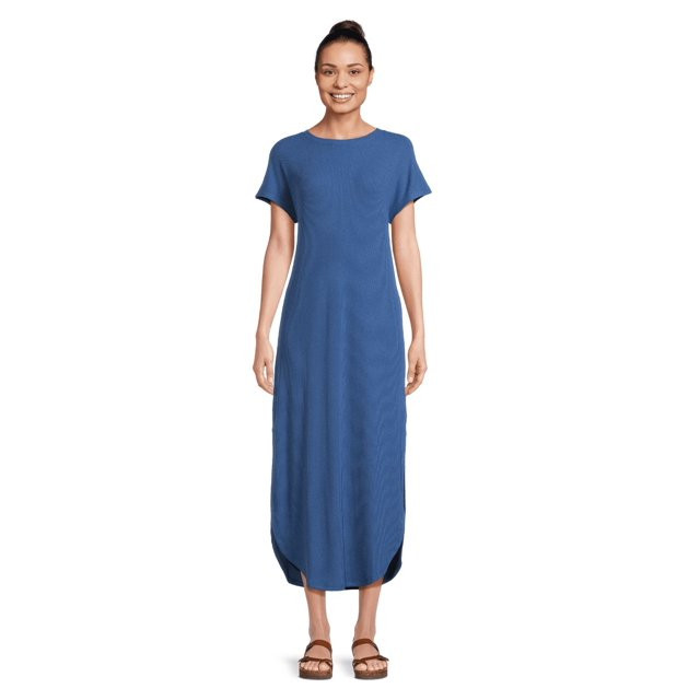 Time and Tru Women's Rib Maxi | Walmart (US)