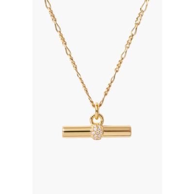 Little Sky Stone T Bar Charm Necklace in Gold at Nordstrom | Nordstrom