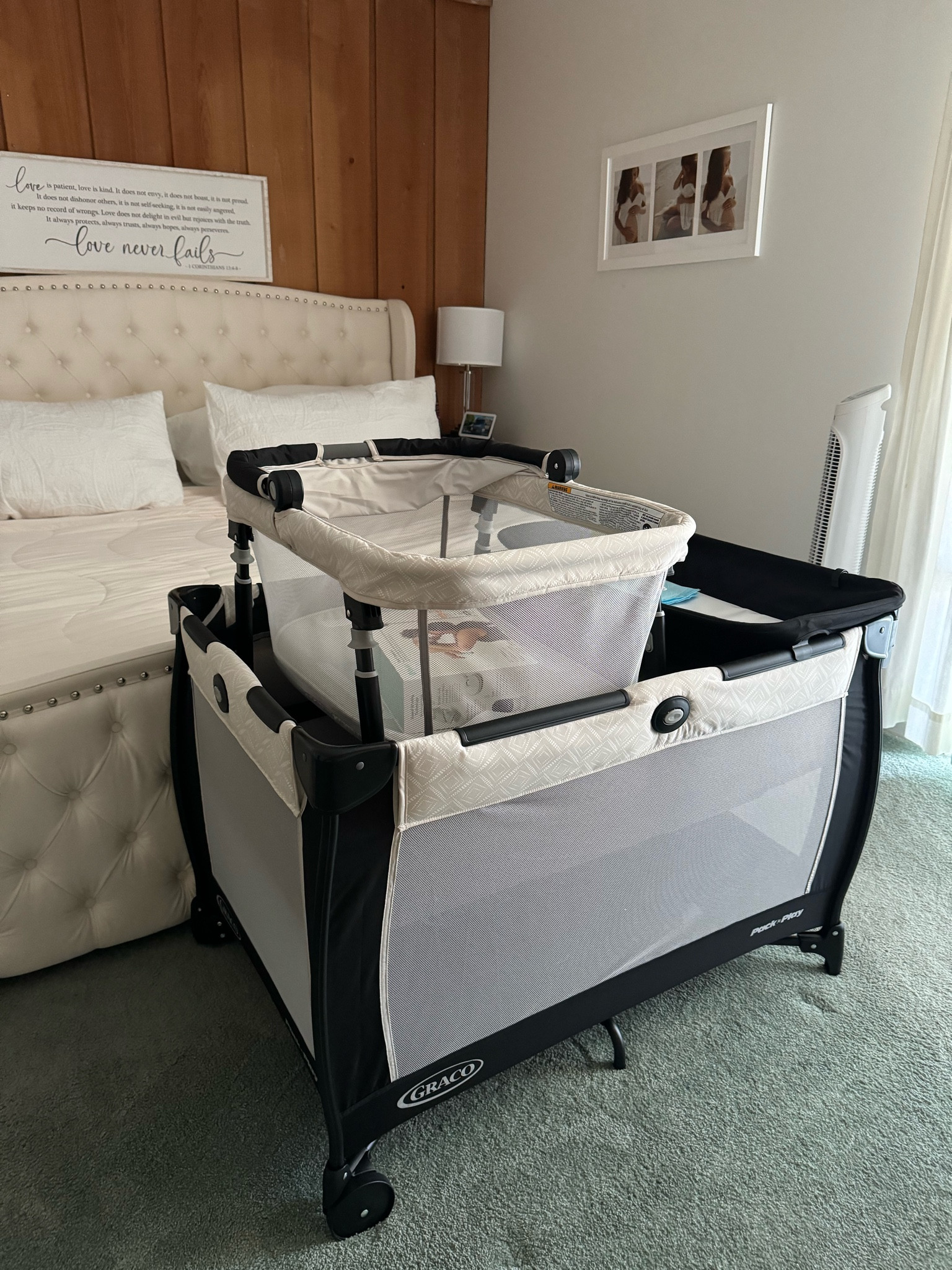 Greco Baby Pack N Play with bassinet and changing station - this is going to be perfect for nighttime sleeps and changing! Would also be great for travel!

#LTKBump #LTKBaby #LTKKids