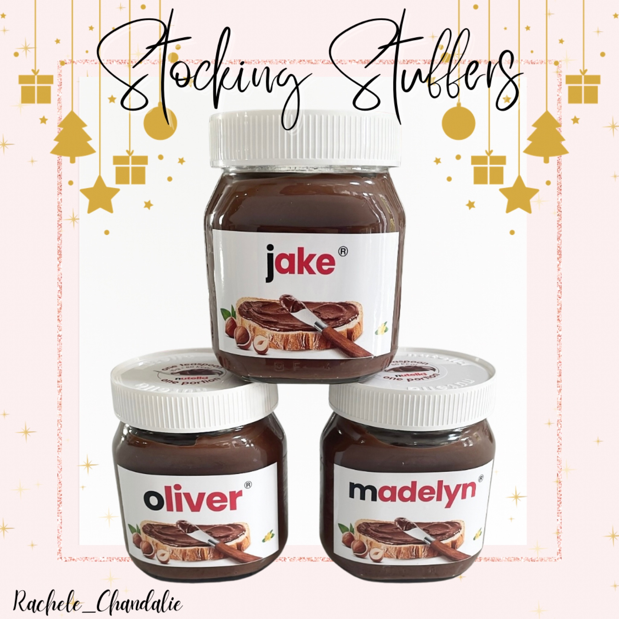 Stocking Stuffers
🤍
Personalised Nutella Label 

#LTKGiftGuide #LTKHolidaySale #LTKHoliday