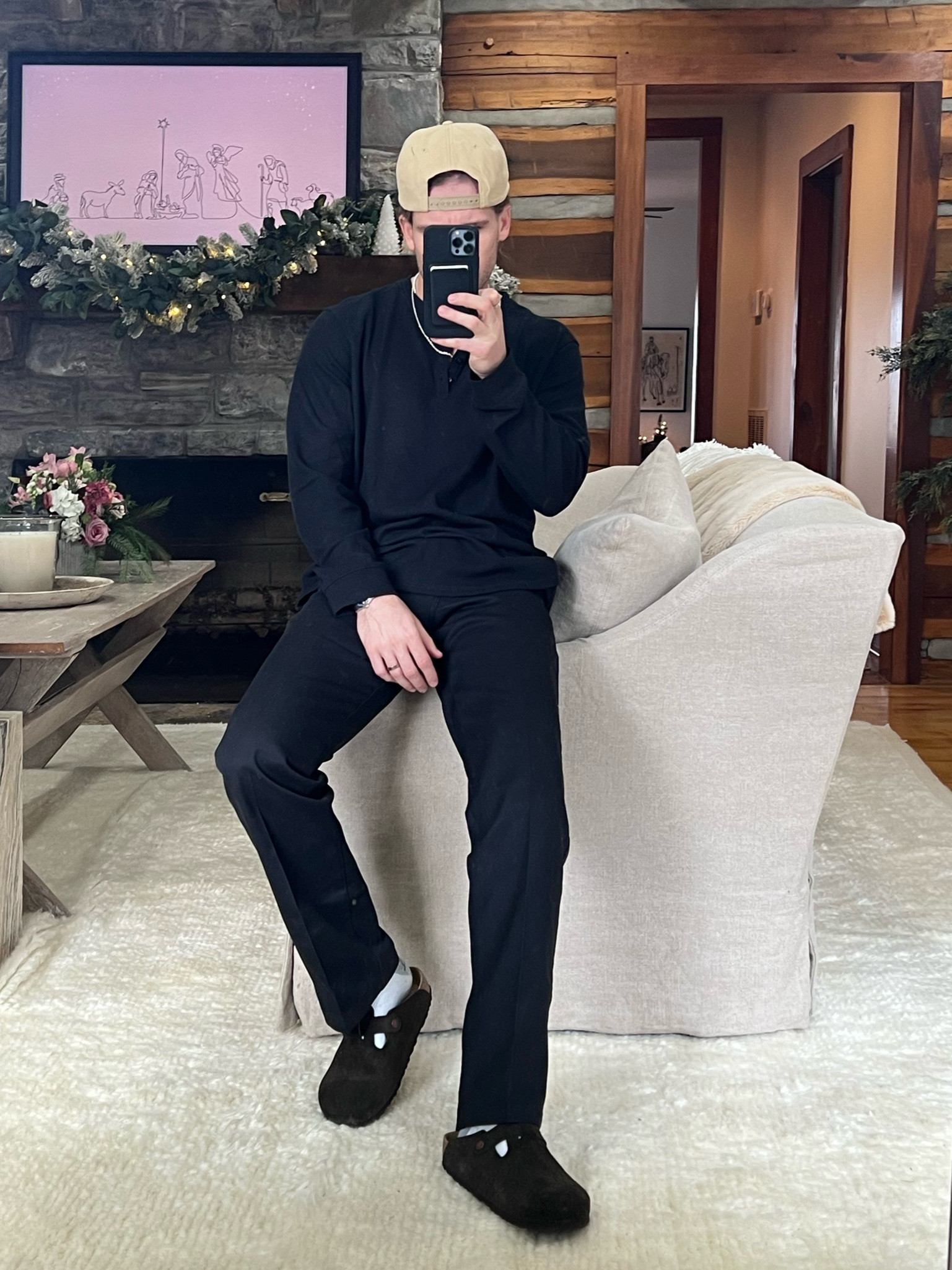 All black travel fit for the holidays from @urbanoutfitters — love how it’s casual & comfortable but looks but together! #uocommunity #celebratewithUO 

#LTKHoliday #LTKtravel #LTKmens
