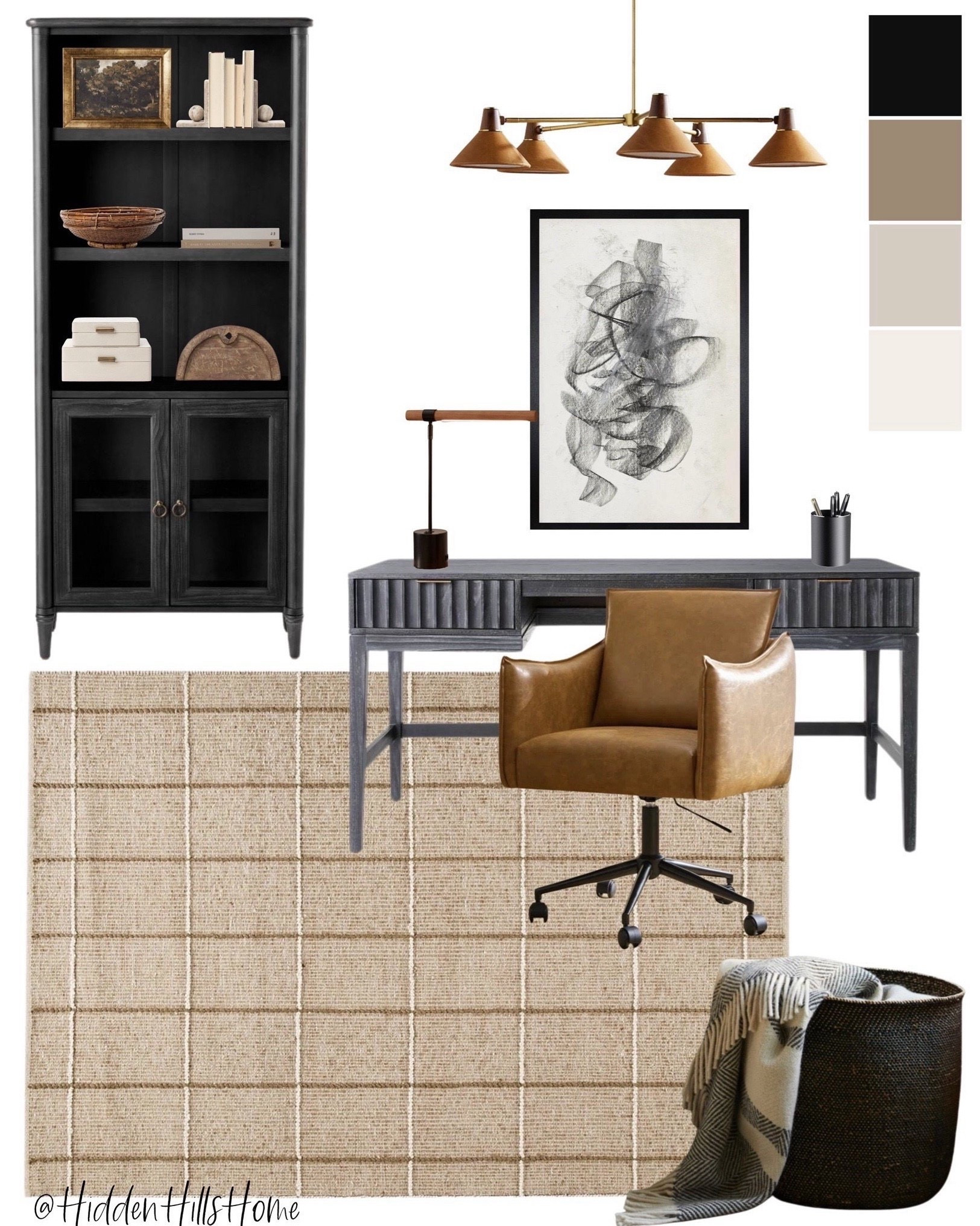 Home office decor mood board, home office design, desk, office chair, office inspiration, home decor ideas, masculine home office ideas #homeoffice

#LTKHome #LTKSaleAlert #LTKSeasonal