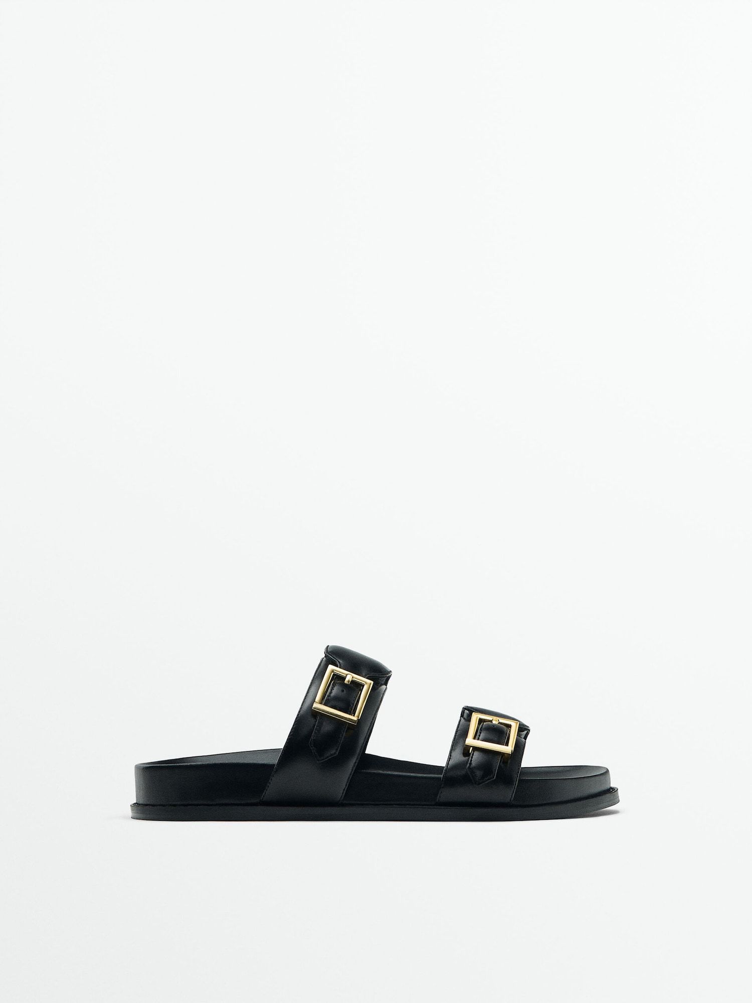 SANDALS WITH TWO BUCKLES | Massimo Dutti (US)