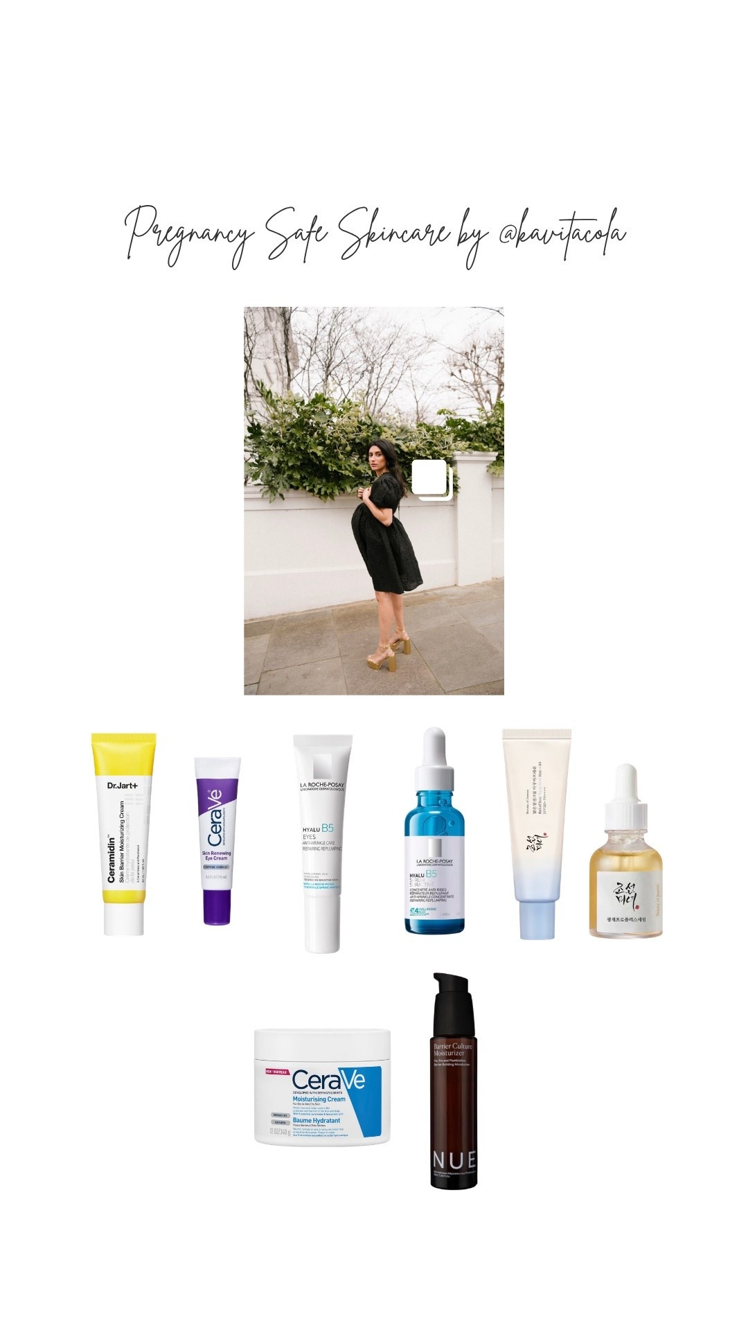 Pregnancy safe skincare tried and tested