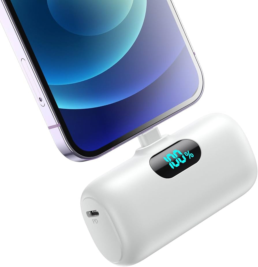 Small Portable Charger for iPhone 5000mAh, PD Fast Charging Power Bank,Mini Battery Pack Portable... | Amazon (US)