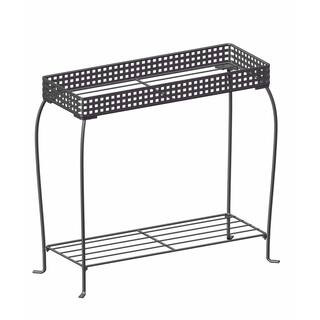 Knock Down Rectangular Plant Stand | The Home Depot