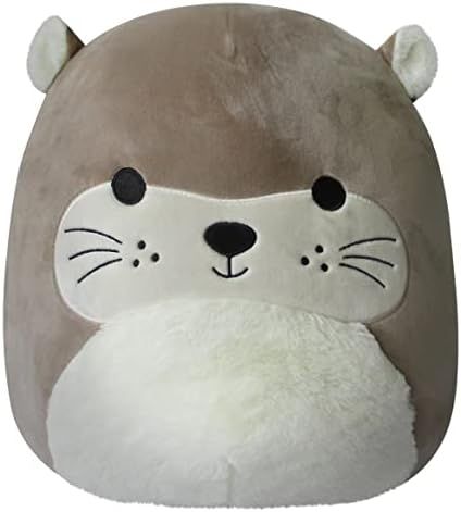 Amazon.com: Squishmallows 14-Inch Light Brown Otter with Fuzzy Ears Plush - Add RIE to Your Squad... | Amazon (US)