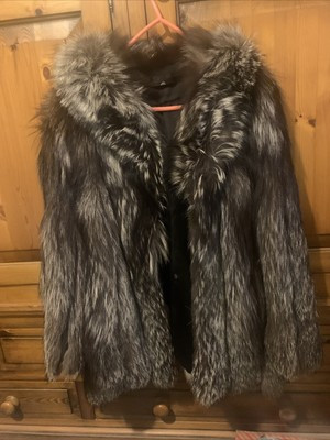 Stunning Silver Fox Fur Coat  | eBay | eBay UK