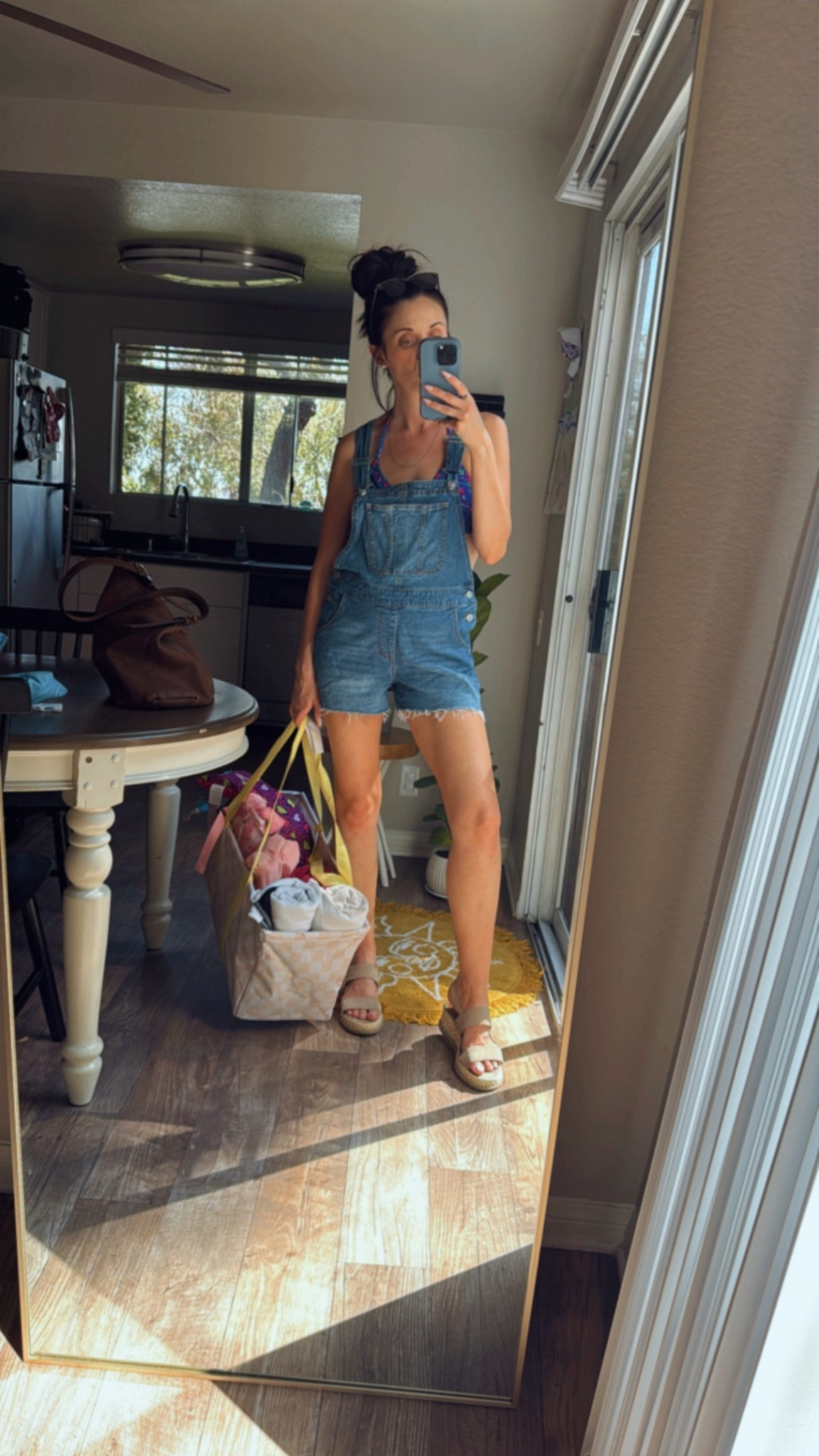 Pool outfit! And I am in love with this pool tote #sandals #pooltote #poolday #summerpooltote #summery #momlife 

#LTKSeasonal #LTKSummerEdit #LTKSwim