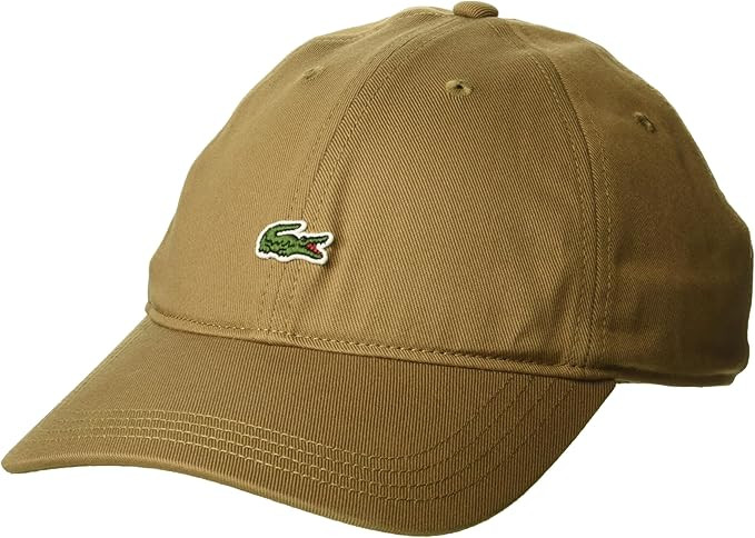 Lacoste Men's Organic Cotton Twill Cap | Amazon (US)