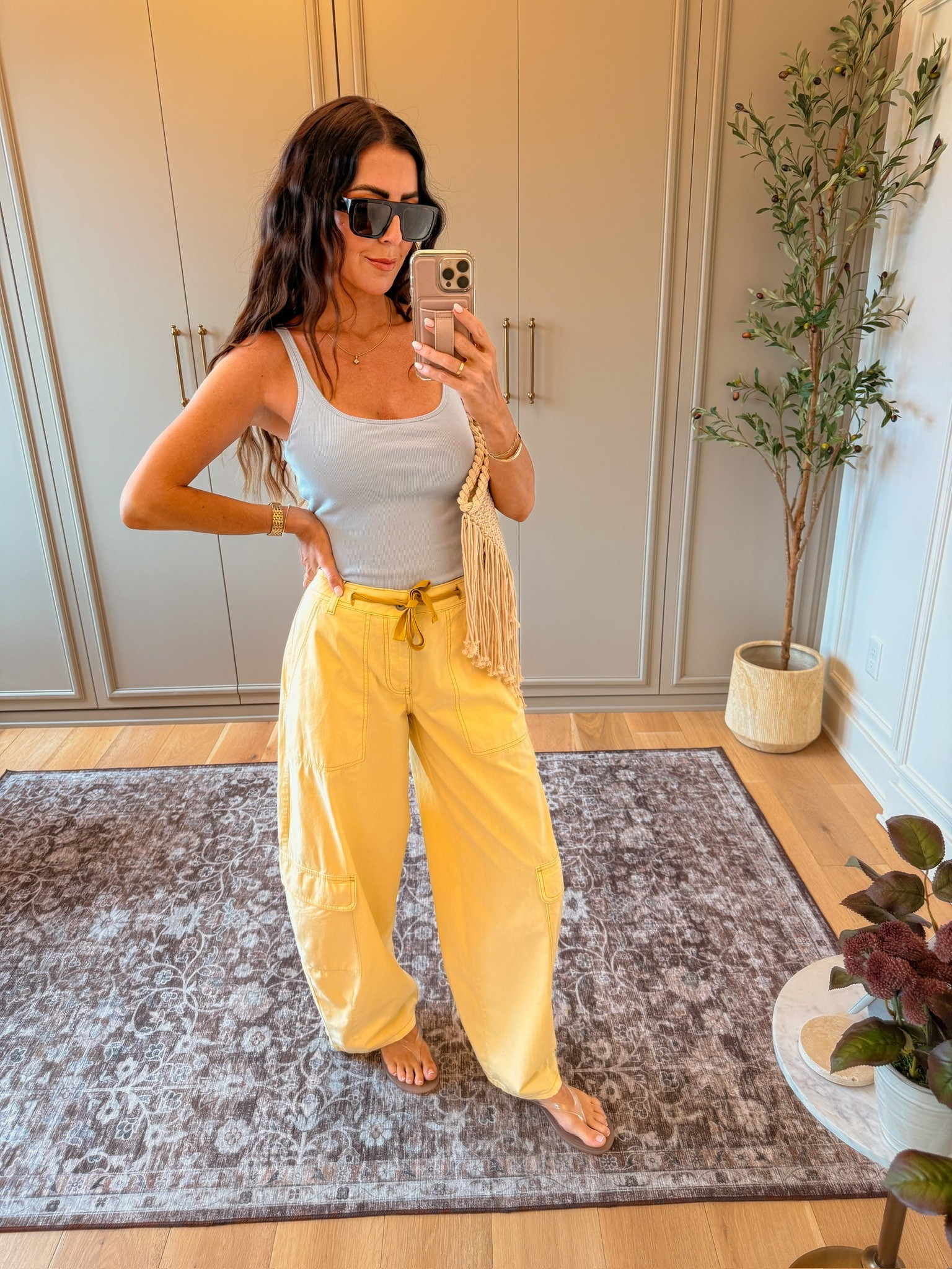 Obsessed with these new pants from @Zara 🙌 Wearing a medium in the tank!

#LTKgrwm #LTKootd #LTKSaleAlert