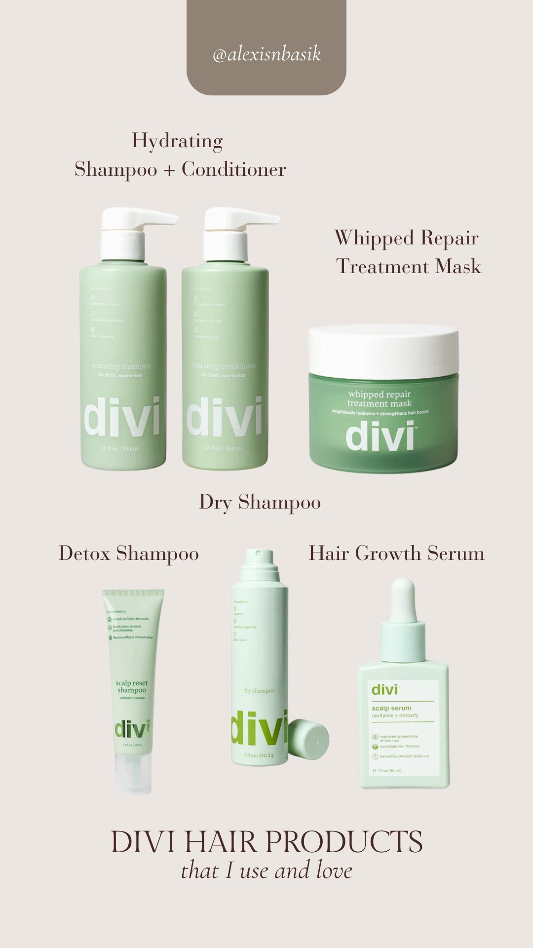 These hair products have completely changed my hair in the BEST way! My hair is so much healthier and has actually grown like a weed! @Divi Official 

#LTKgrwm #LTKselfcare #LTKBeauty
