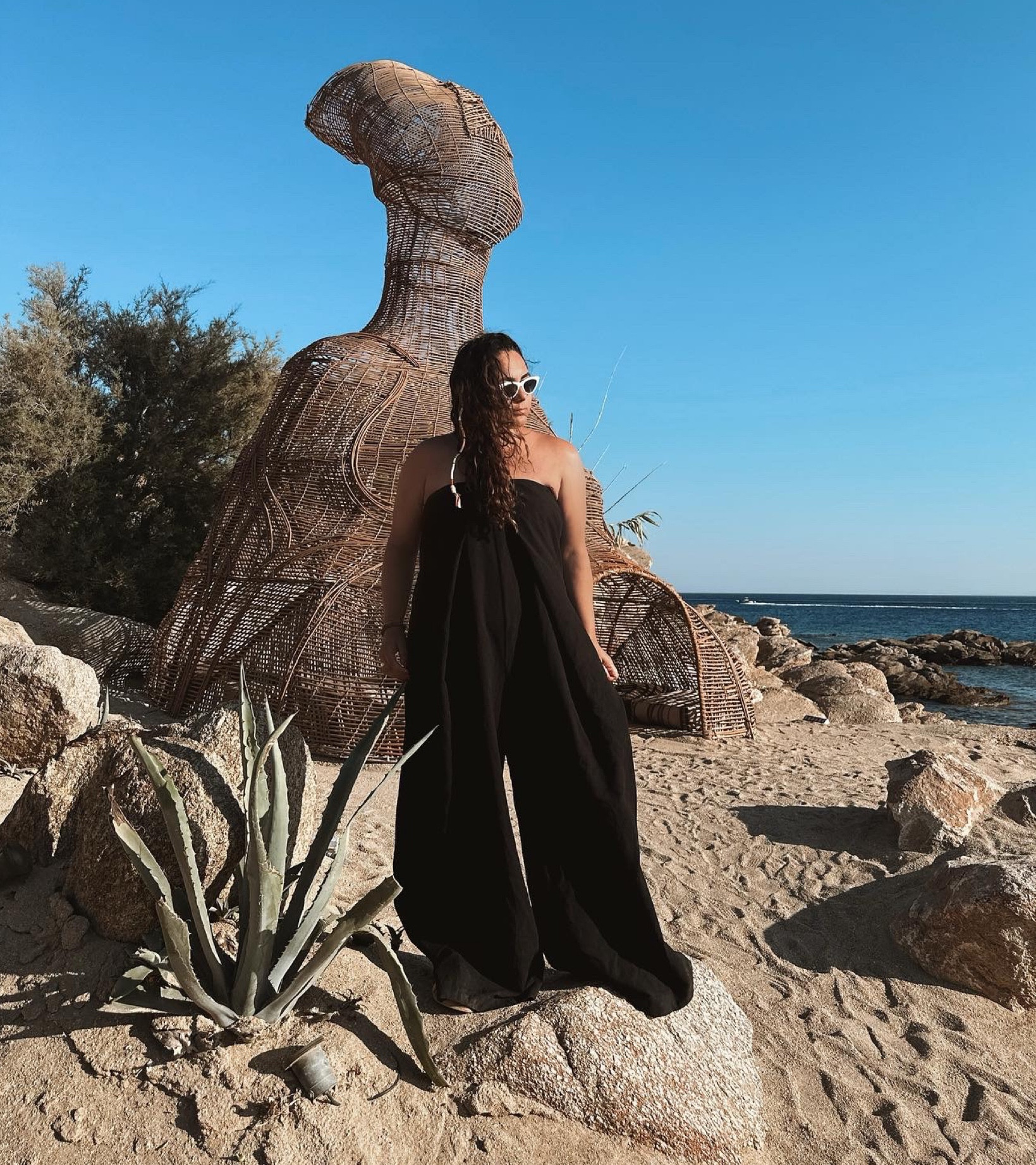 Wide Leg Bandeau Jumpsuit 🦂🖤

#LTKHoliday #LTKfindsunder50 #LTKeurope