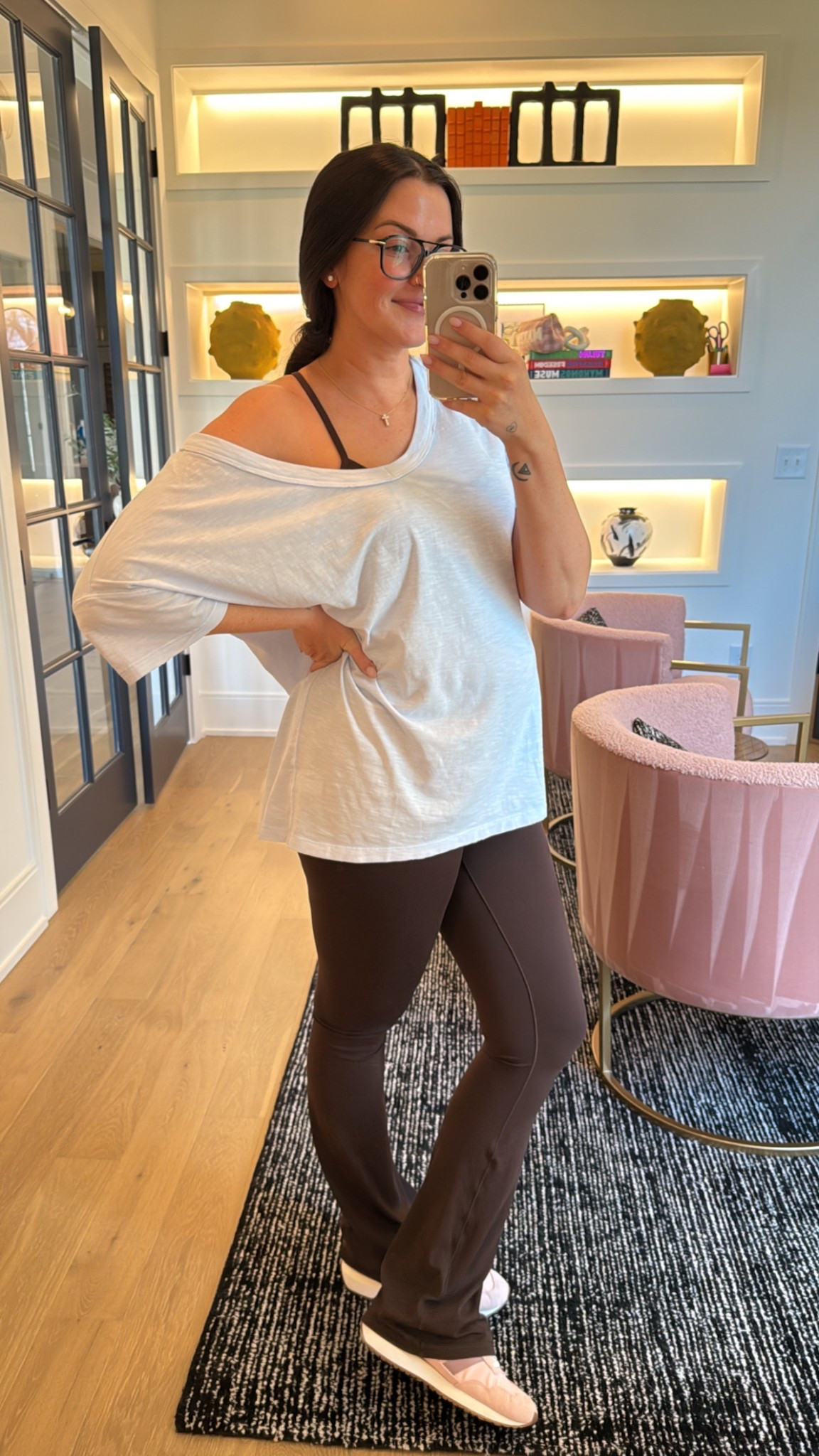 Oversized tee (M) + flare leggings (L Long) 20% off at Aerie with code SPRINGLTK20

#LTKActive #LTKSpringSale #LTKSaleAlert