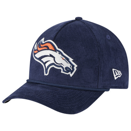 New Era New Era Broncos 9Forty AF Cord 25130 Cap - Adult Blue Size One Size | Foot Locker (US)