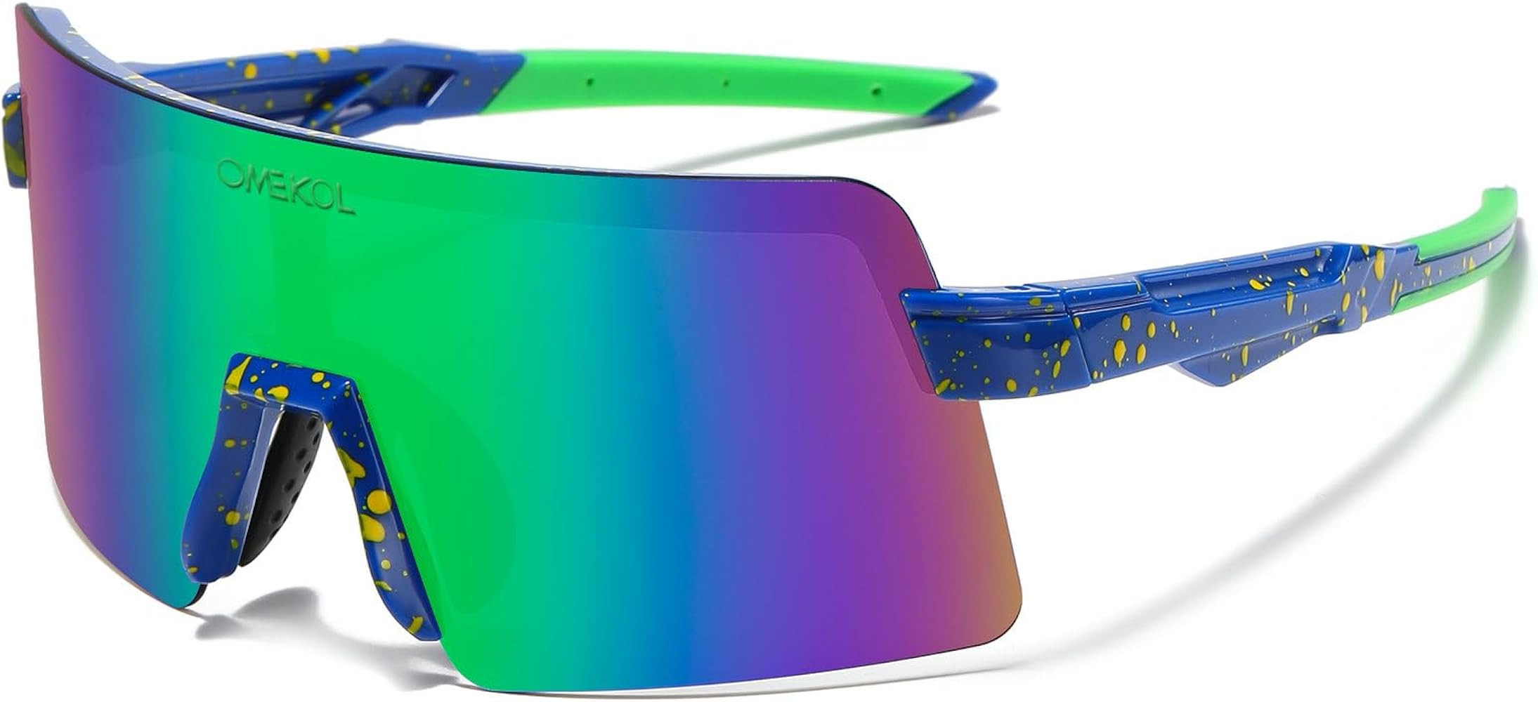 OMEKOL Dos tamaños para adultos y jóvenes, lentes de sol polarizados para hombres y mujeres, pa... | Amazon (US)
