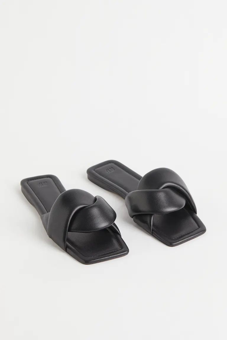 Leather Slides | H&M (US + CA)